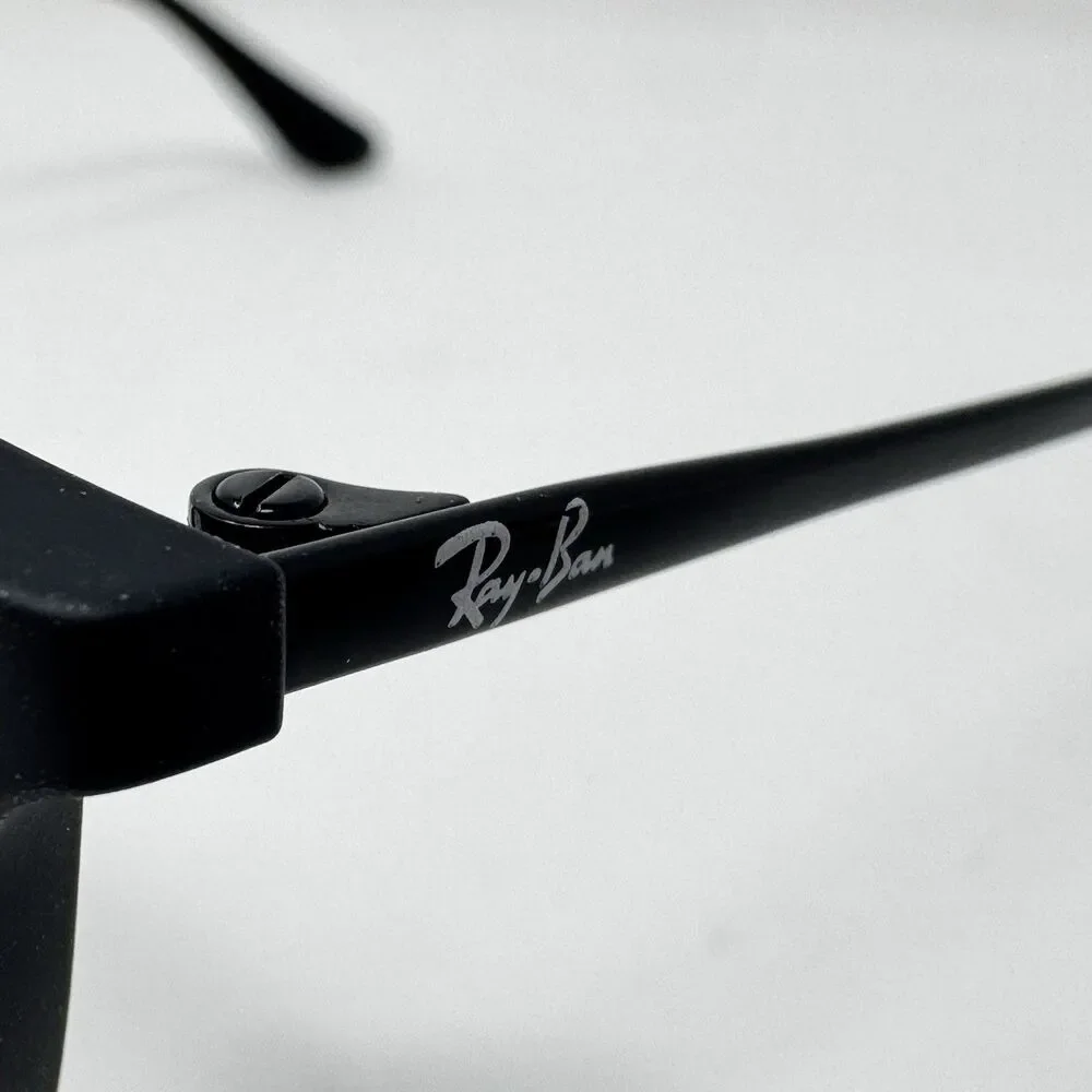 Ray-Ban Junior RJ9060SF 7005/55 Rubber Black Eyeglass Frames 52-14-135